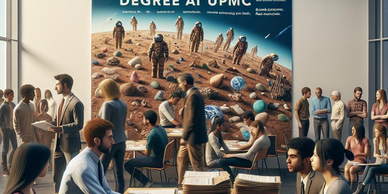Critères d'Admission Licence ST (Sciences de la Terre) à UPMC