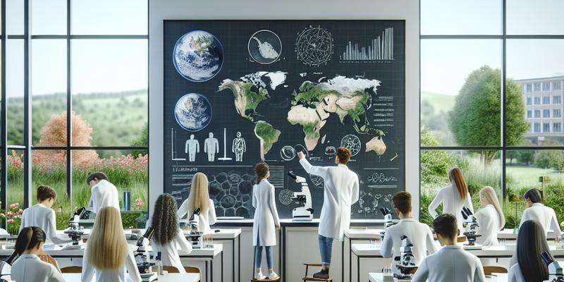 Double Licence Biologie et Sciences de la Terre : Programme