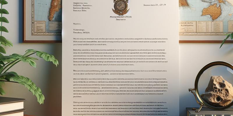 Exemple de Lettre de Motivation pour une Licence Sciences de la Terre Exemple de Lettre de Motivation pour une Licence Sciences de la Terre