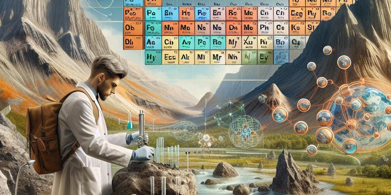 Géochimie : Étude des Éléments Chimiques dans la Terre