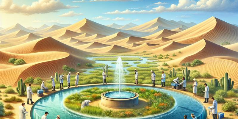 Hydrogéologie : L'Importance de la Gestion de l'Eau dans les Environnements Arides Hydrogéologie : L'Importance de la Gestion de l'Eau dans les Environnements Arides